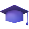 icons8 graduation cap 100 - عن الموقع 5